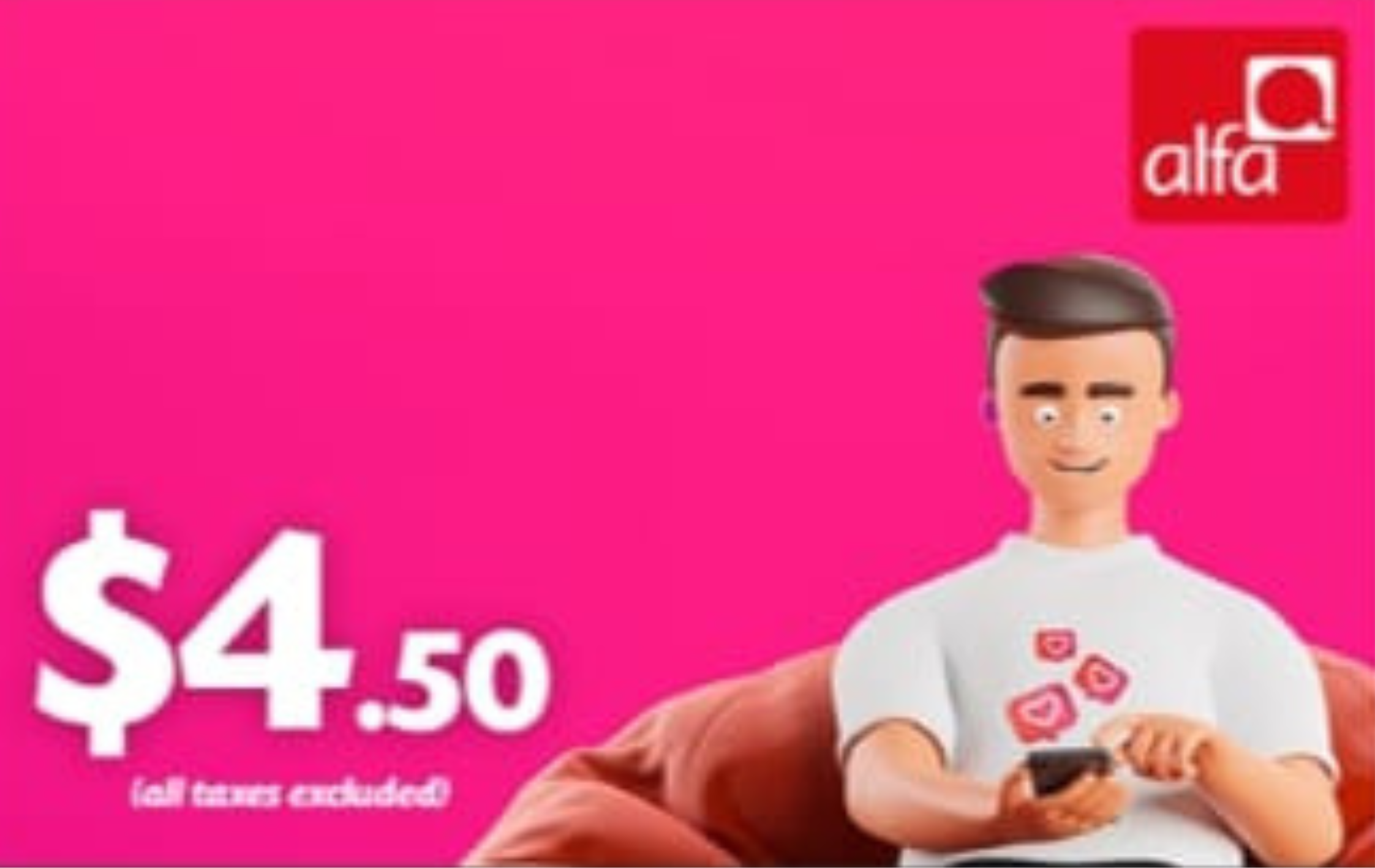 ALFA $4.50 - 30 Days